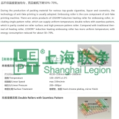 上海聯(lián)凈-無版縫電磁模壓輥